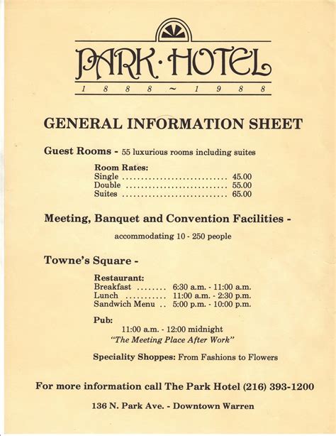 Hotel Info & Guide .